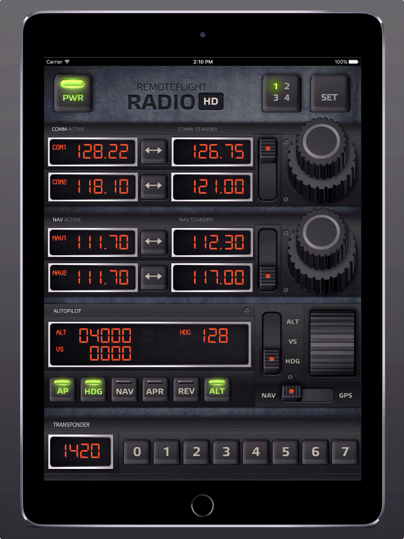 COM / NAV / AP / XPNDR